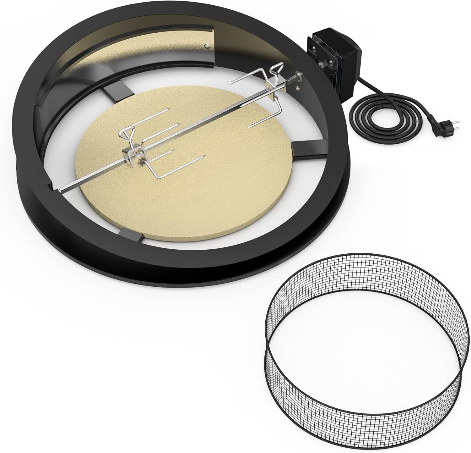 Zestaw  pierścieniem do pizzy do grilli kulistych 57 cm