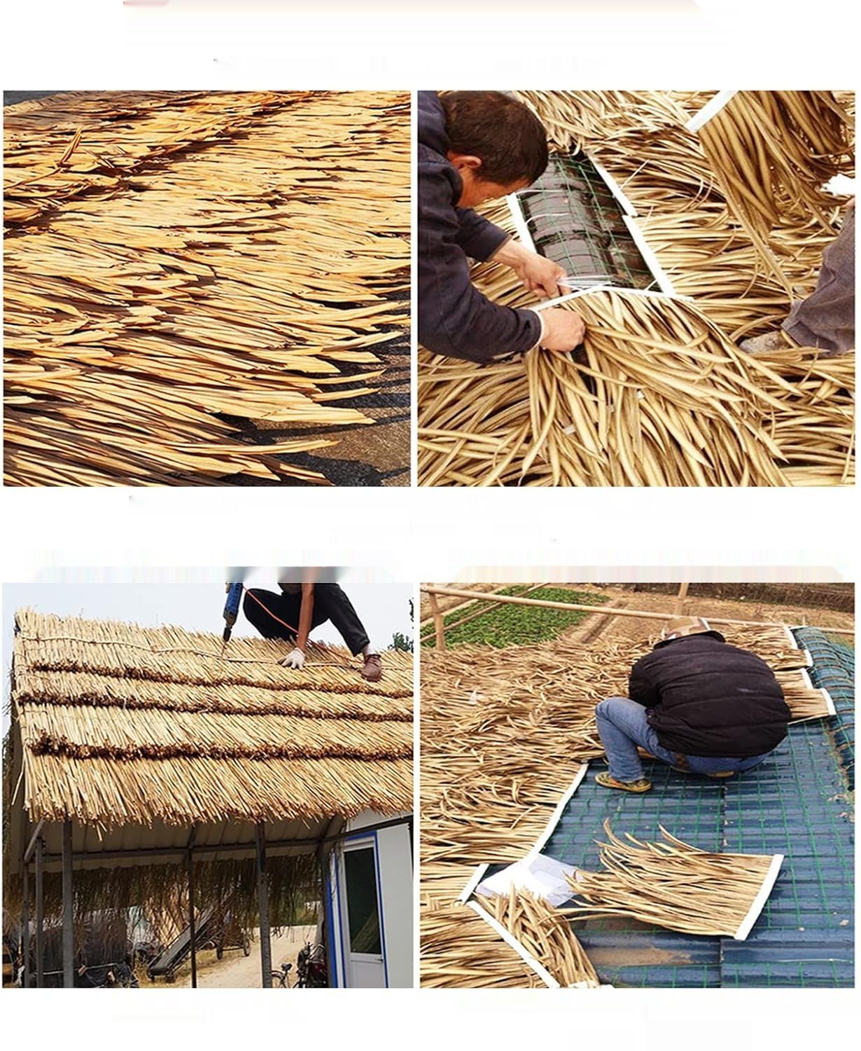 Rolka sztucznego poszycia dachowego z trawy palmowej 0,5 x 10 m