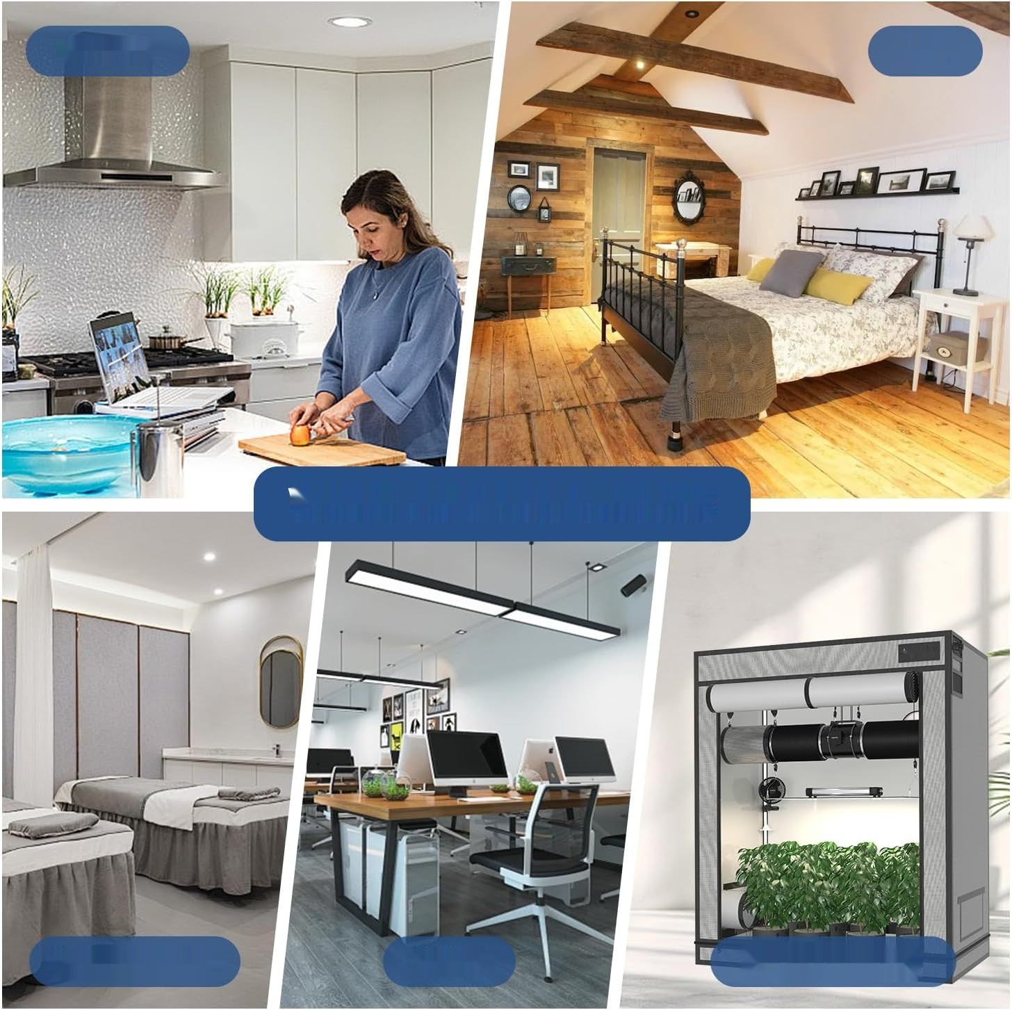 Aygrochy Regelowany wentylator kanałowy 100 mm, 363 m³/h z silnikiem EC