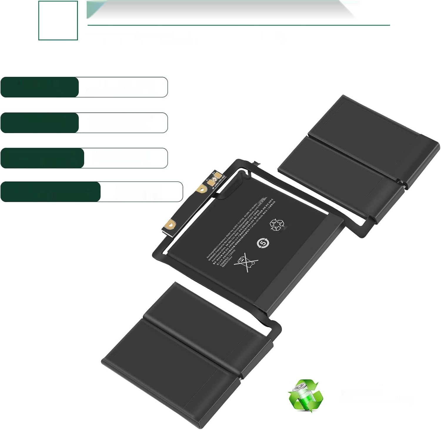 Bateria do laptopa ASUNCELL A1706 A1819 kompatybilna z MacBookiem Pro