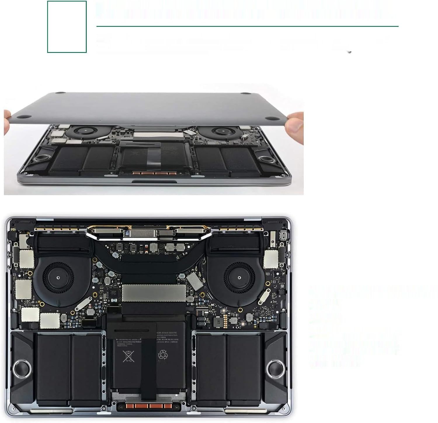 Bateria do laptopa ASUNCELL A1706 A1819 kompatybilna z MacBookiem Pro