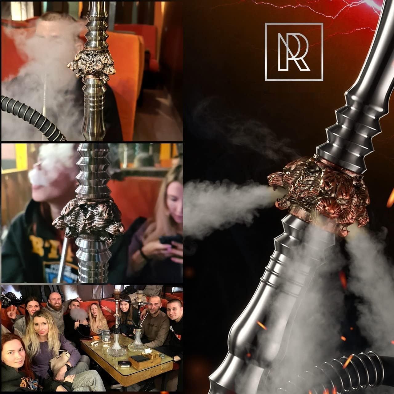 M. ROSENFELD Chicha Zestaw Komplet Wolf One Aluminiowy Zestaw Sziszy z