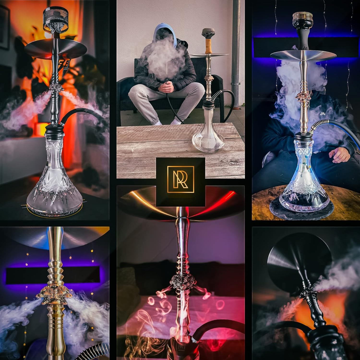 M. ROSENFELD Chicha Zestaw Komplet Wolf One Aluminiowy Zestaw Sziszy z