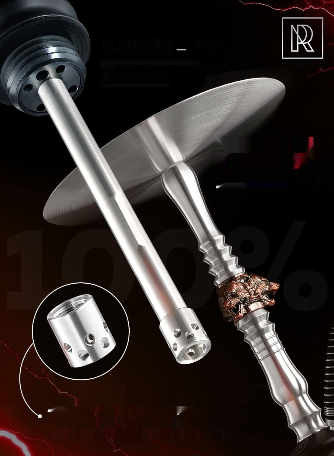 M. ROSENFELD Chicha Zestaw Komplet Wolf One Aluminiowy Zestaw Sziszy z