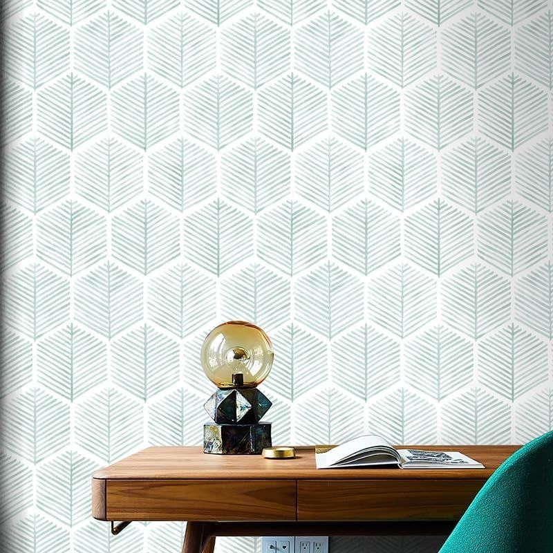 Tapeta samoprzylepna wodoodporna z geometrycznym wzorem w pasy