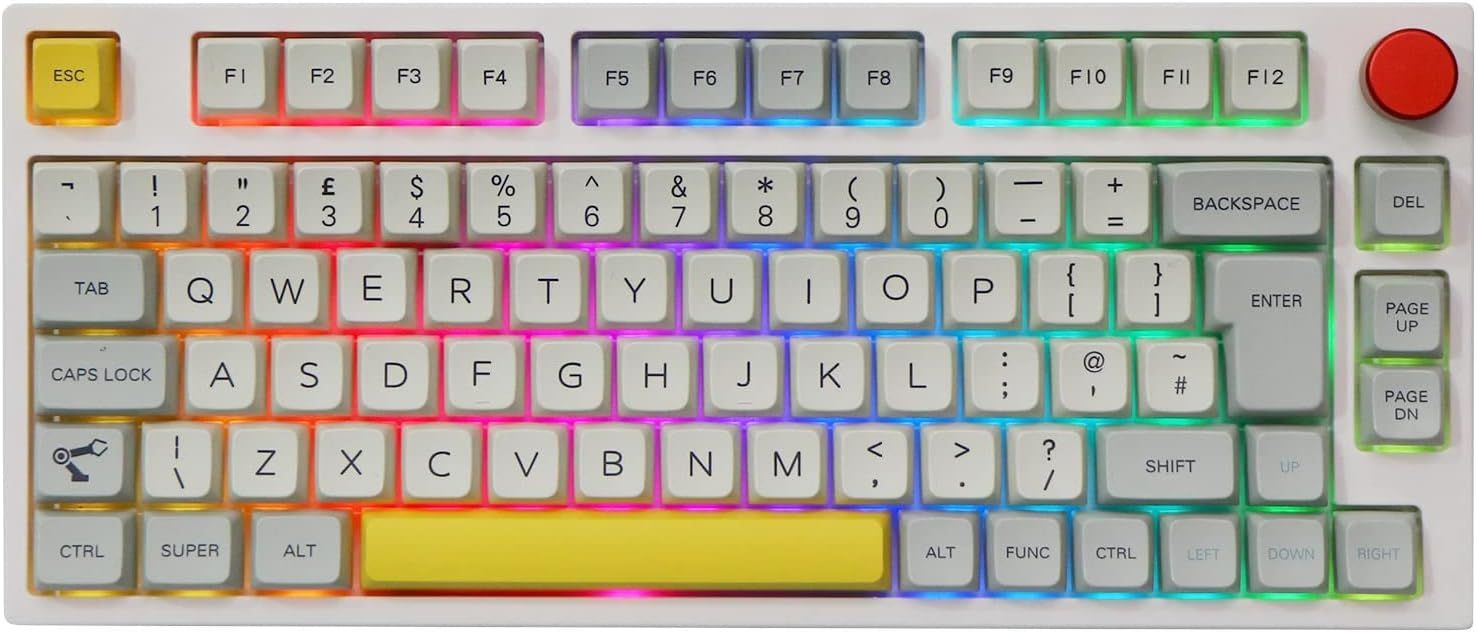 EPOMAKER TH80 PRO ISO(UK) – mechaniczna klawiatura gamingowa 75% z RGB