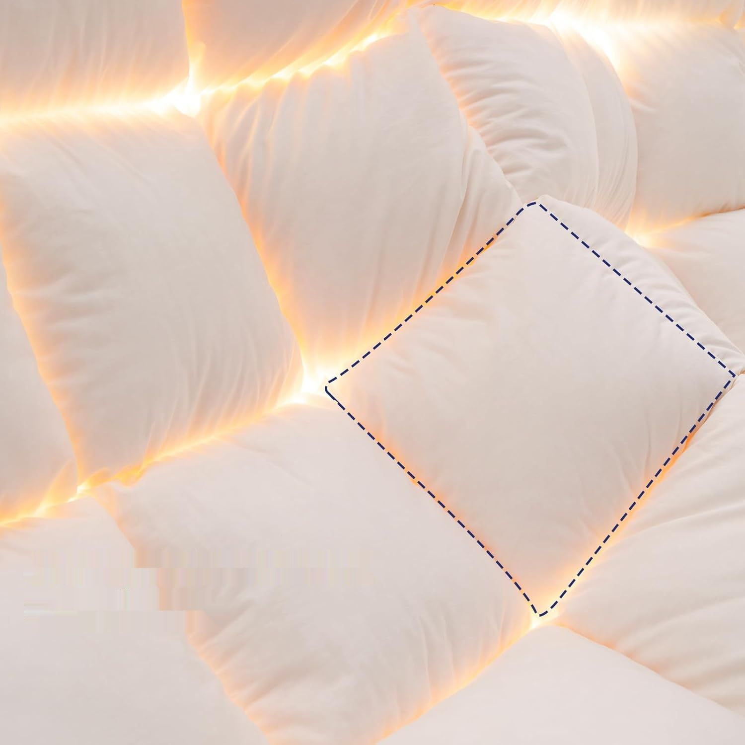 Kołdra puchowa 155x220 zimowa, ekstra ciepła, z poszwą 100% bawełny,ko