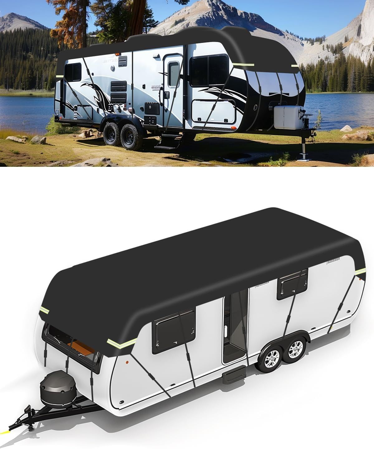 SUPAREE pokrowiec na kampera, zewnętrzna osłona na kampera, pokrowiec