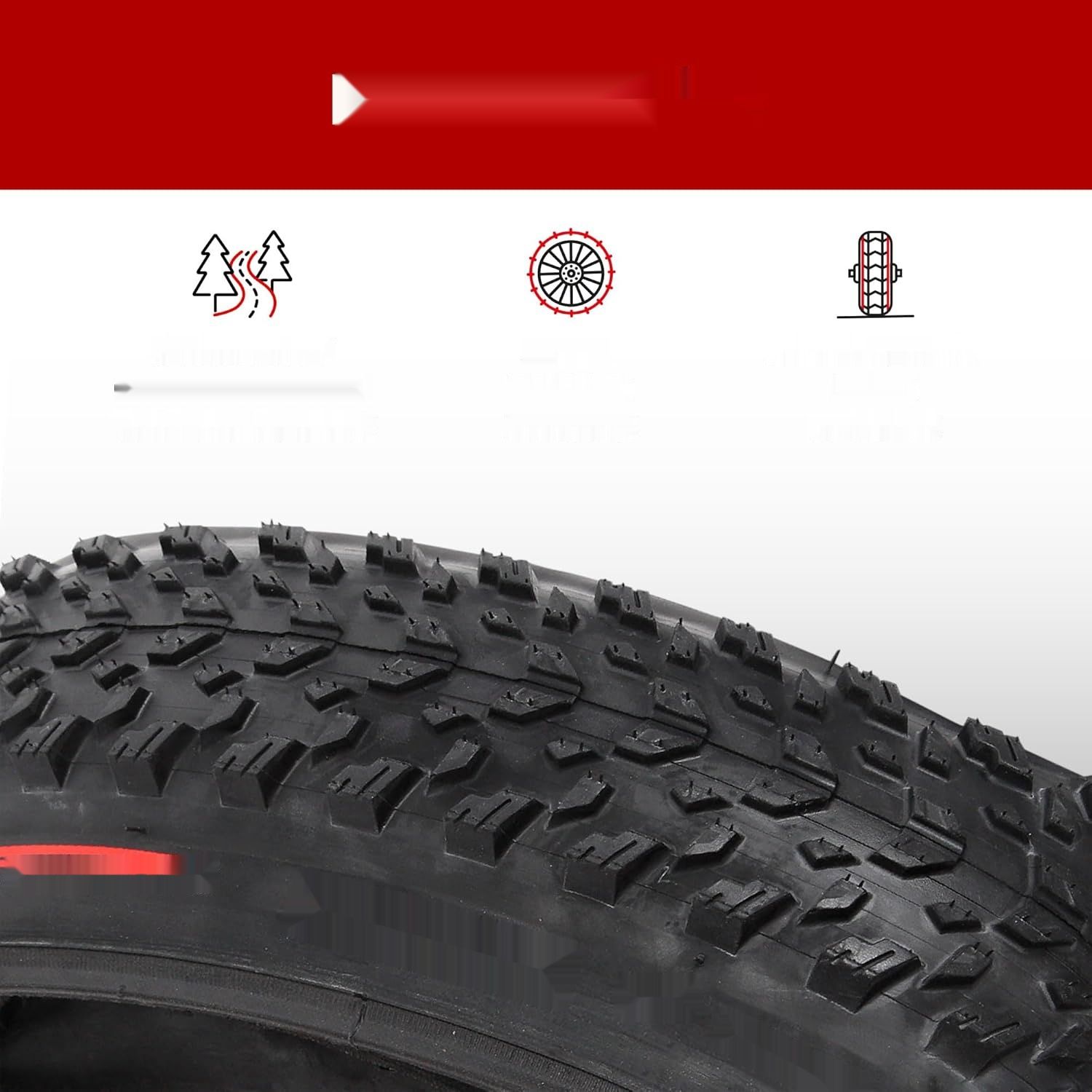 Fincci Velo opony MTB 27,5 x 2.10 cala – para składanych opon rowerow