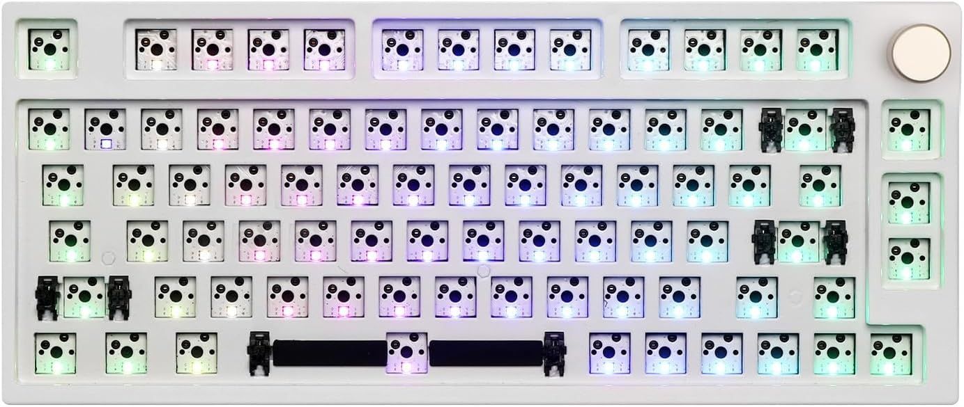 EPOMAKER TH80 Pro 75% klawiatura do gier 80 klawiszy z gorącą wymianą,