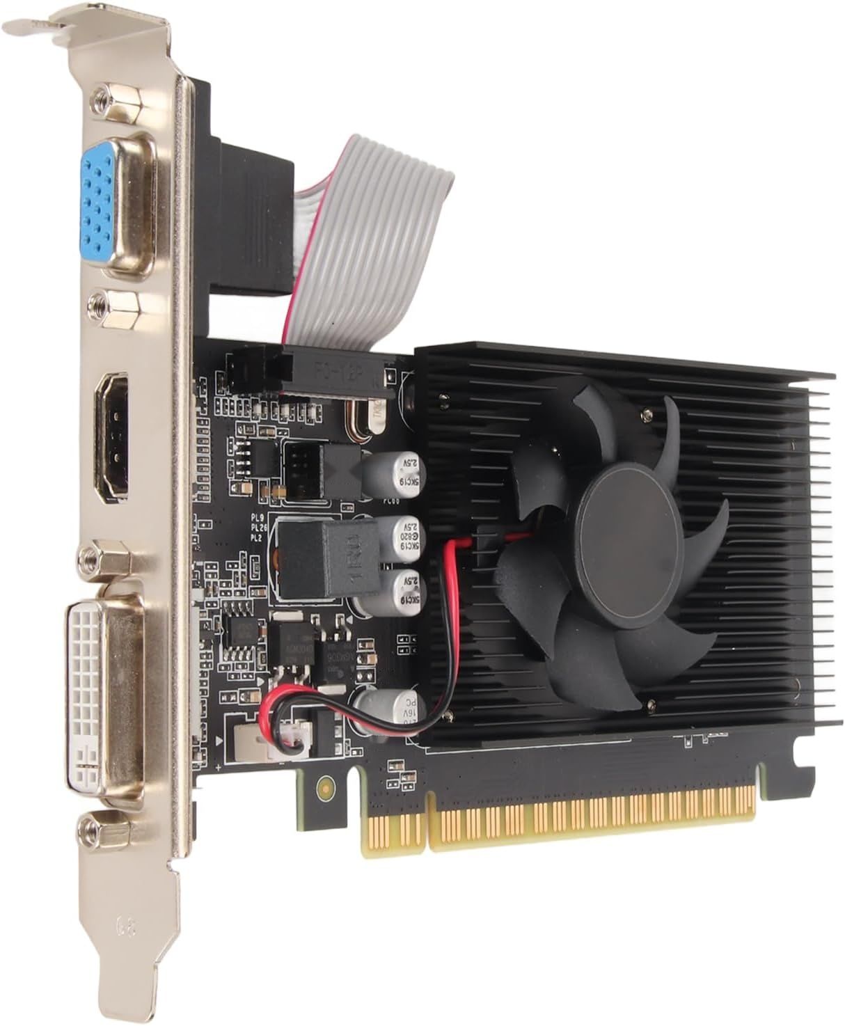 Bewinner GT610 2 GB DDR3 64-bit PCI Express X16 – karta graficzna do komputera stacjonarnego