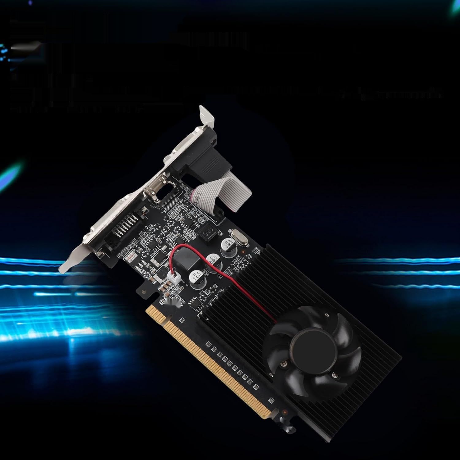 Gamingowa karta graficzna, 1 GB DDR3 64-bit karta graficzna, 589 MHz