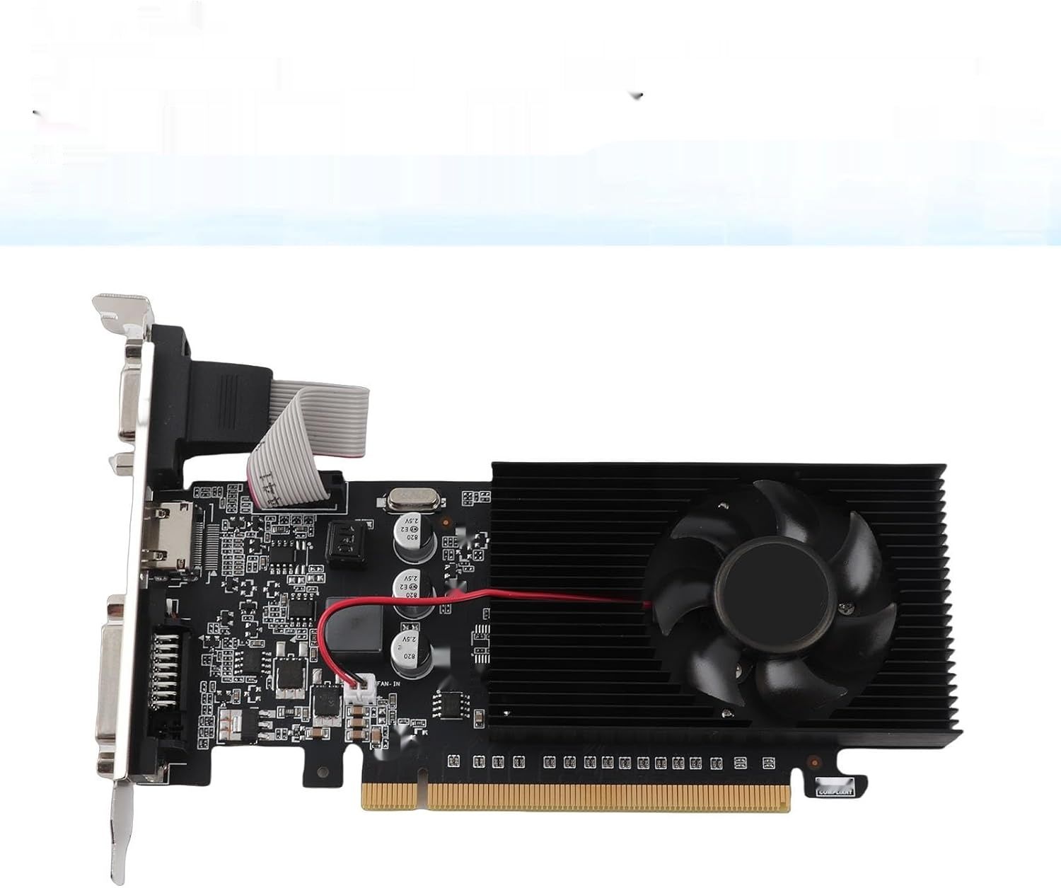 Gamingowa karta graficzna, 1 GB DDR3 64-bit karta graficzna, 589 MHz