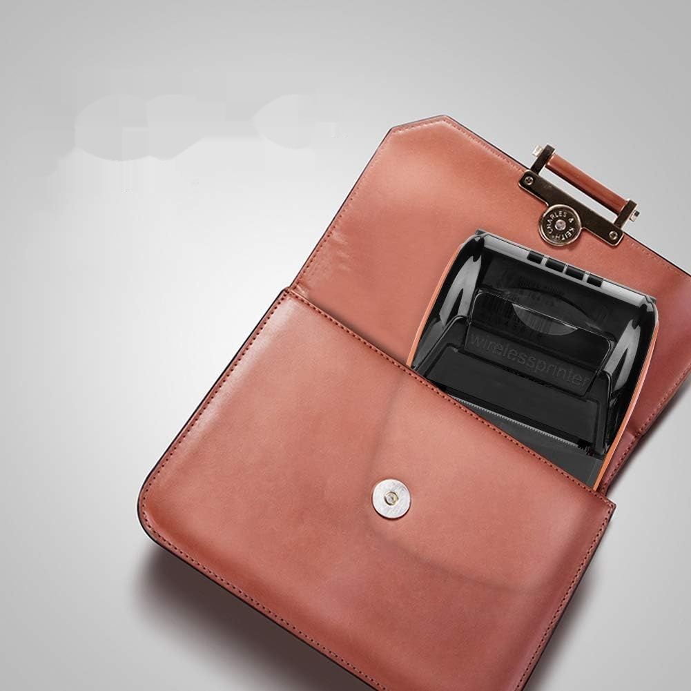 Mini drukarka termiczna do paragonów 58 mm, kompatybilna z Bluetooth 4