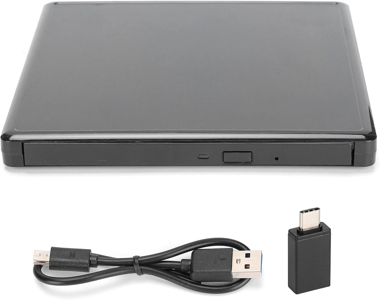 Zewnętrzny napęd CD/DVD Bewinner, USB 3.0 + USB-C przenośny napęd CD/‌