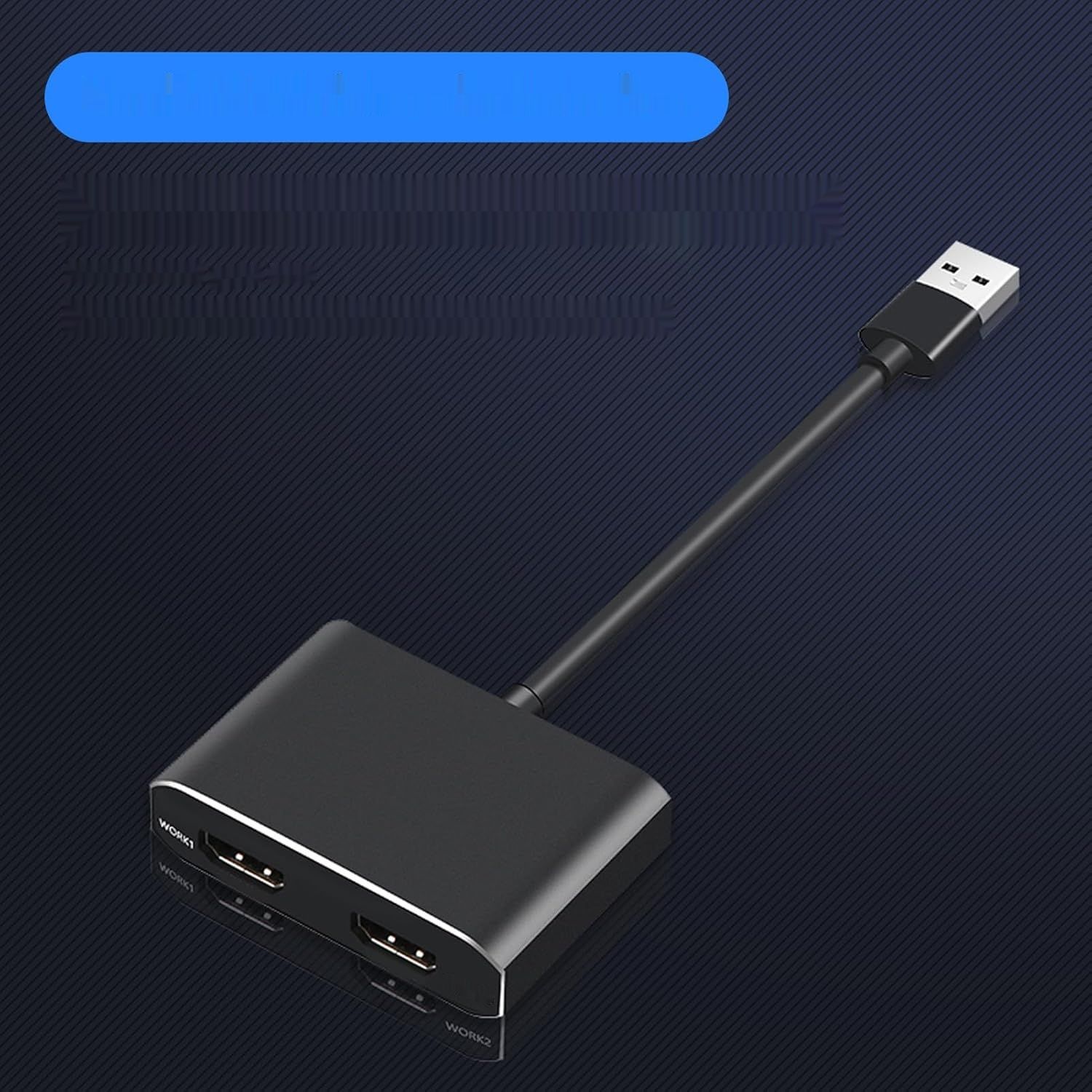 Bewinner USB 3.0 na podwójne HDMI, rozdzielacz USB 3.0 na podwójne HDL