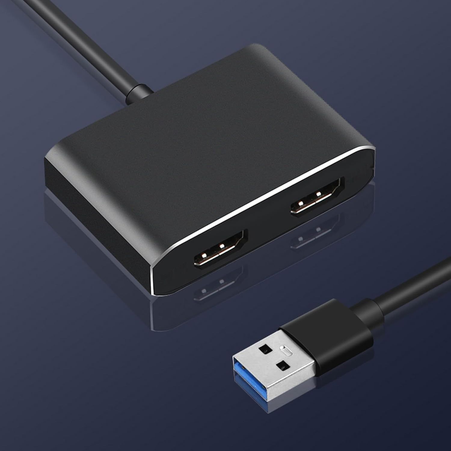 Bewinner USB 3.0 na podwójne HDMI, rozdzielacz USB 3.0 na podwójne HDL