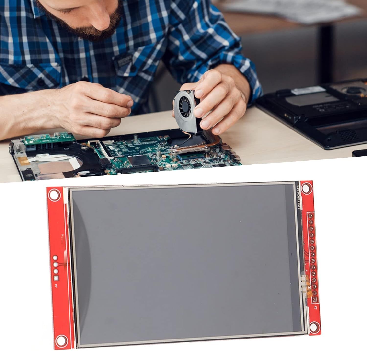 4,0-calowy moduł dotykowego wyświetlacza LCD TFT, szeregowy wyświetlcz