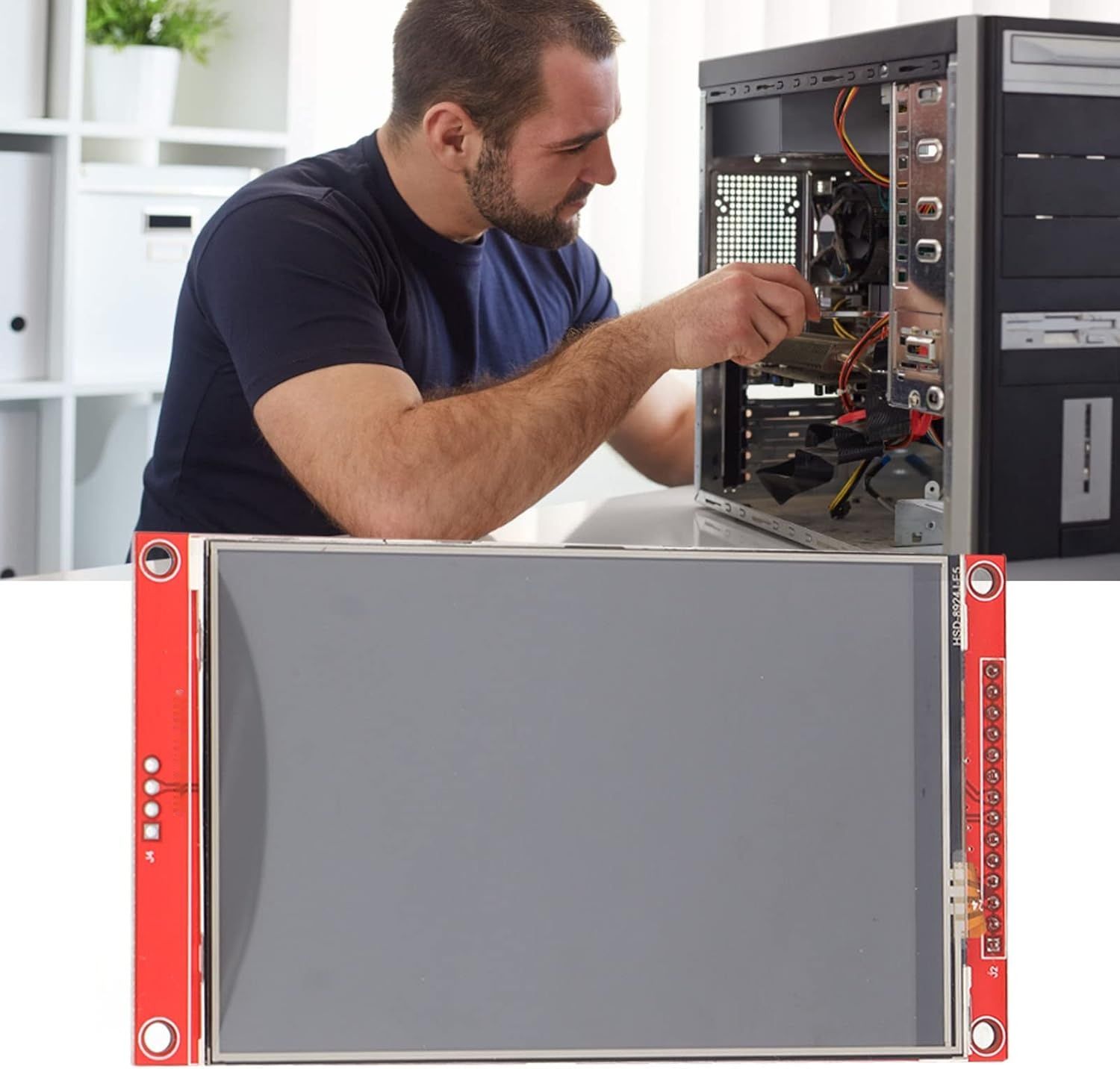 4,0-calowy moduł dotykowego wyświetlacza LCD TFT, szeregowy wyświetlcz