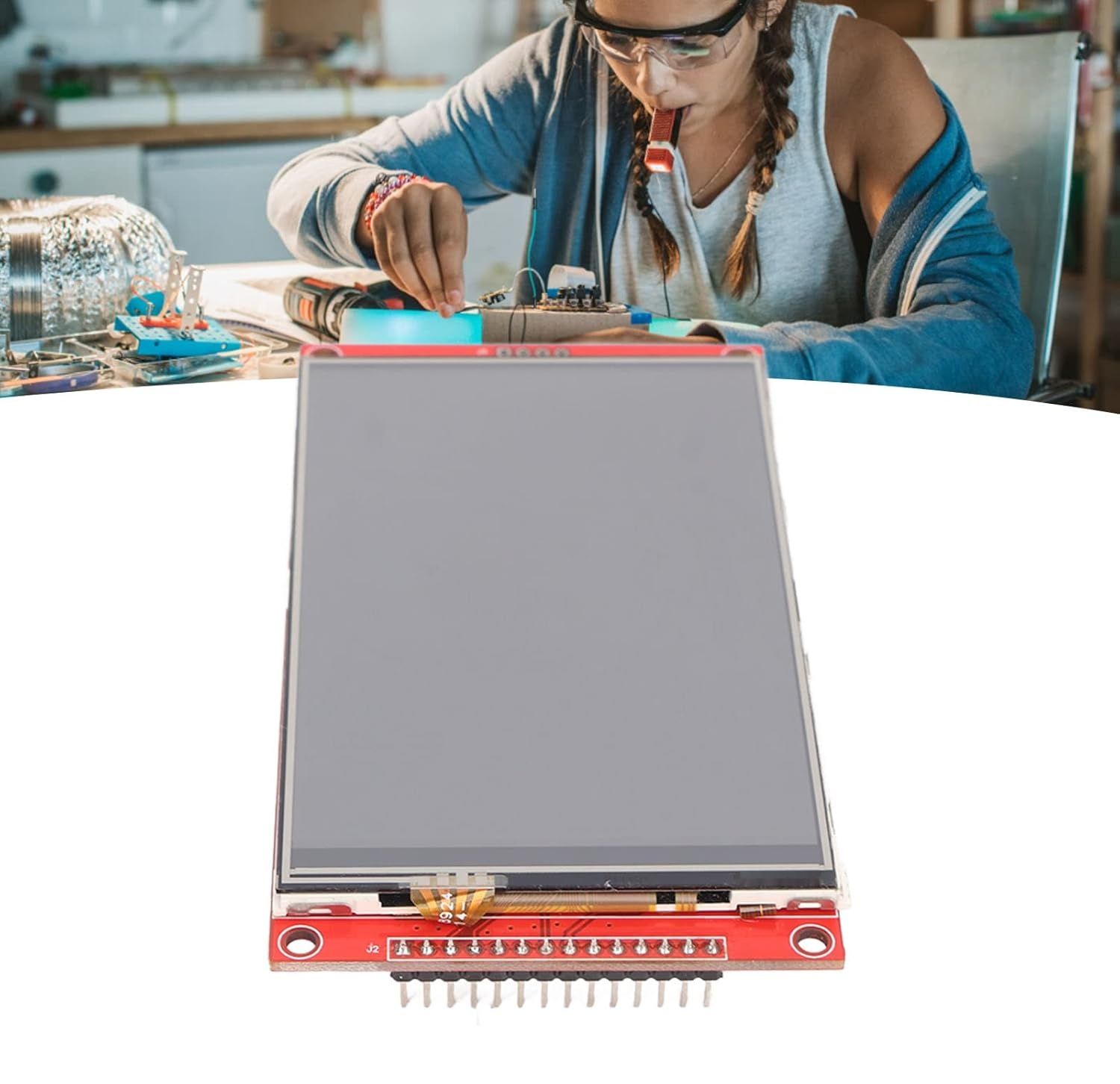 4,0-calowy moduł dotykowego wyświetlacza LCD TFT, szeregowy wyświetlcz