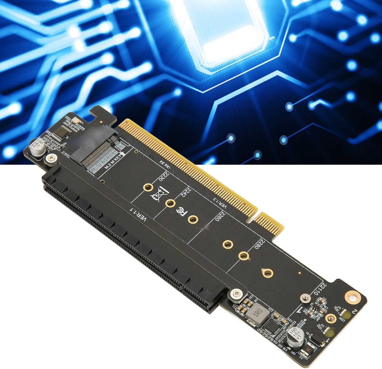 Bewinner Karta Rozszerzeń PCIe x16, kompatybilna z PCIe 4.0/3.0, 6port