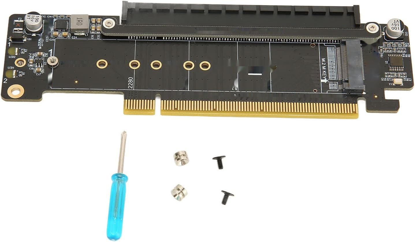 Bewinner Karta Rozszerzeń PCIe x16, kompatybilna z PCIe 4.0/3.0, 6port