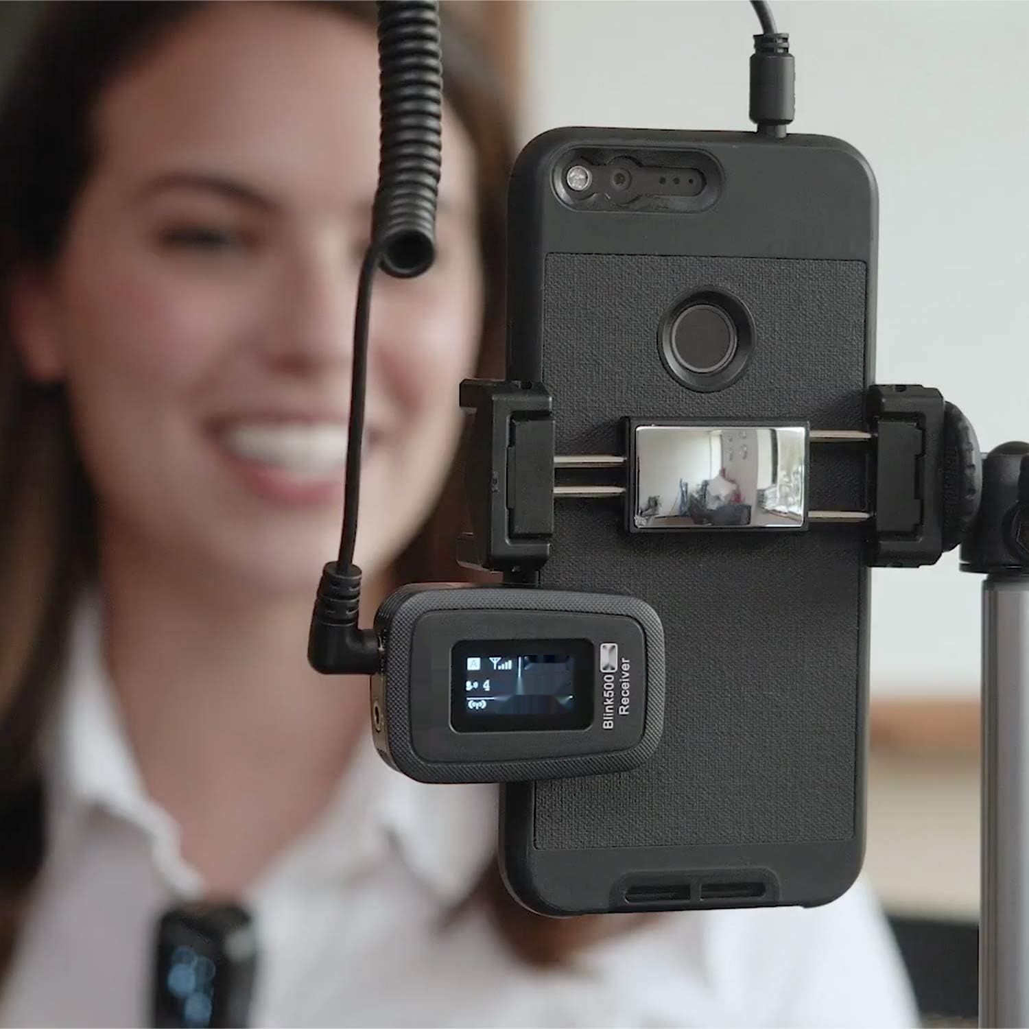 Saramonic Blink500 Pro B1 Dwu-kanałowy bezprzewodowy mikrofon 2,4 GHz