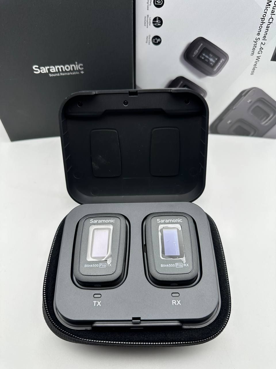 Saramonic Blink500 Pro B1 Dwu-kanałowy bezprzewodowy mikrofon 2,4 GHz