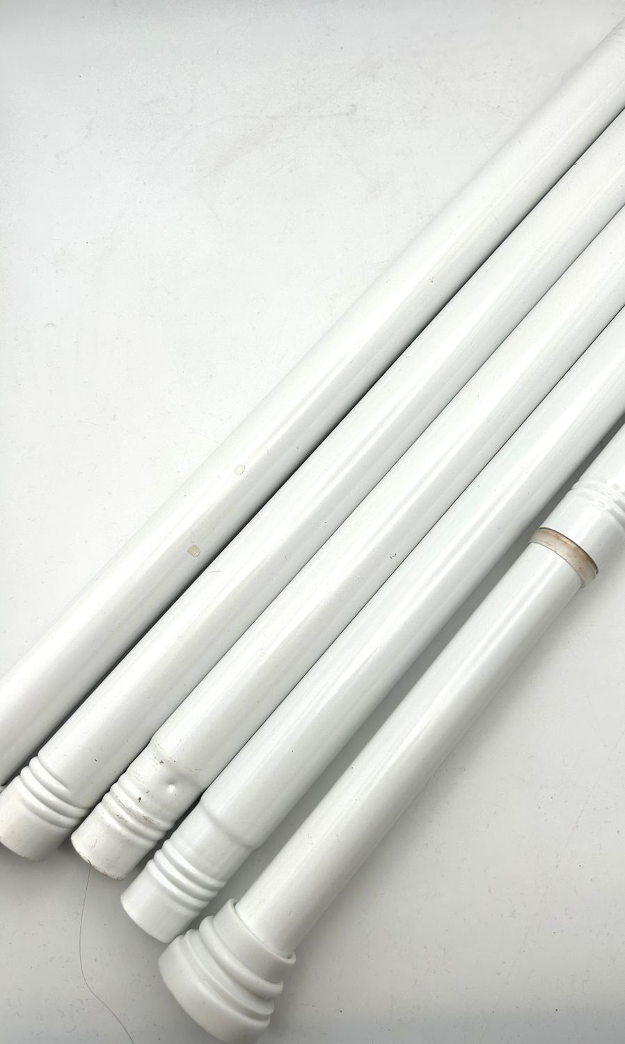 GOOWIN drążek prysznicowy bez wiercenia, teleskopowy metalowy 80–204 с