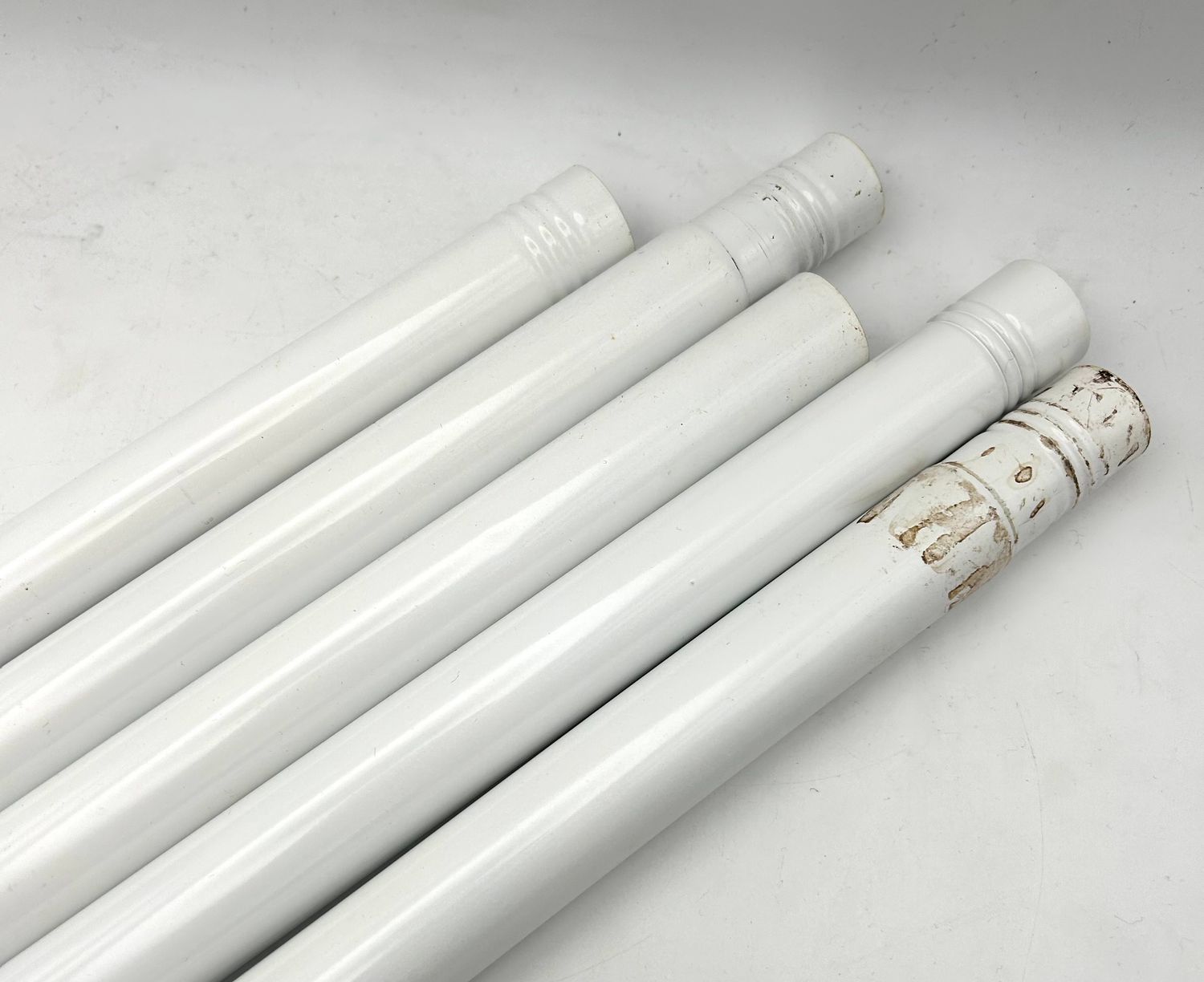 GOOWIN drążek prysznicowy bez wiercenia, teleskopowy metalowy 80–204 с