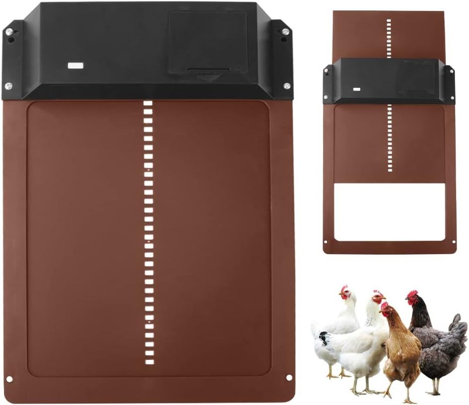 Automatyczna klapka dla kur z czujnikiem światła, automatyczne drzwi