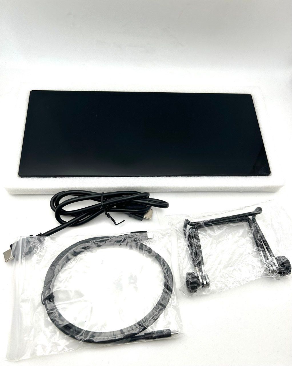 Przenośny monitor dotykowy 12,3", 1920 x 720 IPS, mini ekran dotykowy,