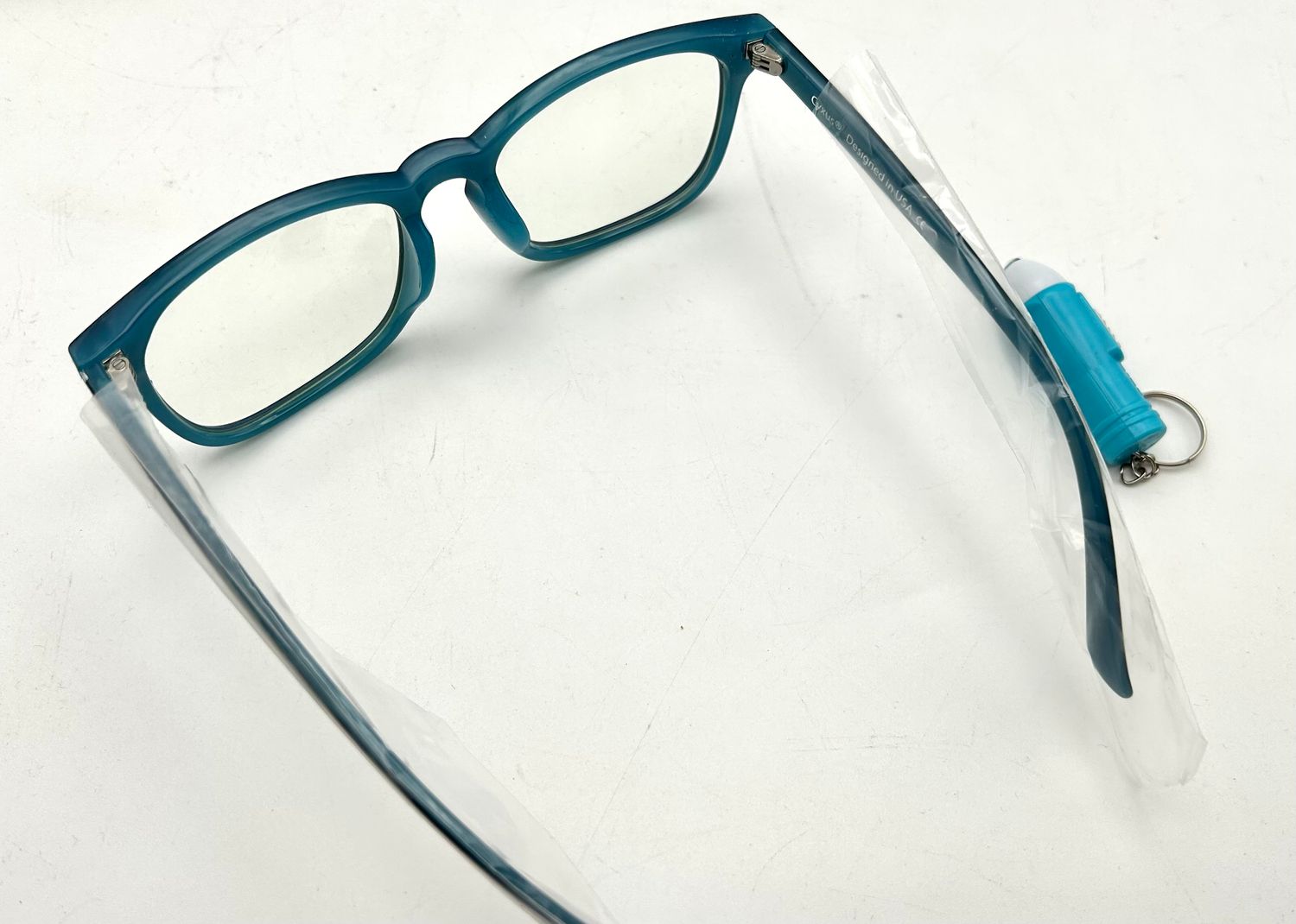 Okulary komputerowe Cyxus z filtrem światła niebieskiego — blokujące światło niebieskie