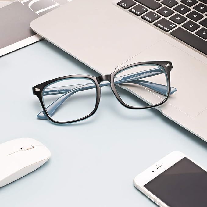 Okulary komputerowe Cyxus z filtrem światła niebieskiego — blokujące światło niebieskie