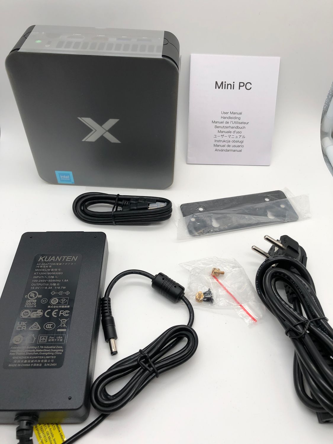 Mini PC Raptor Lake i7-13620H (do 4,9 GHz), łącznie 10 rdzeni, 32 GB R