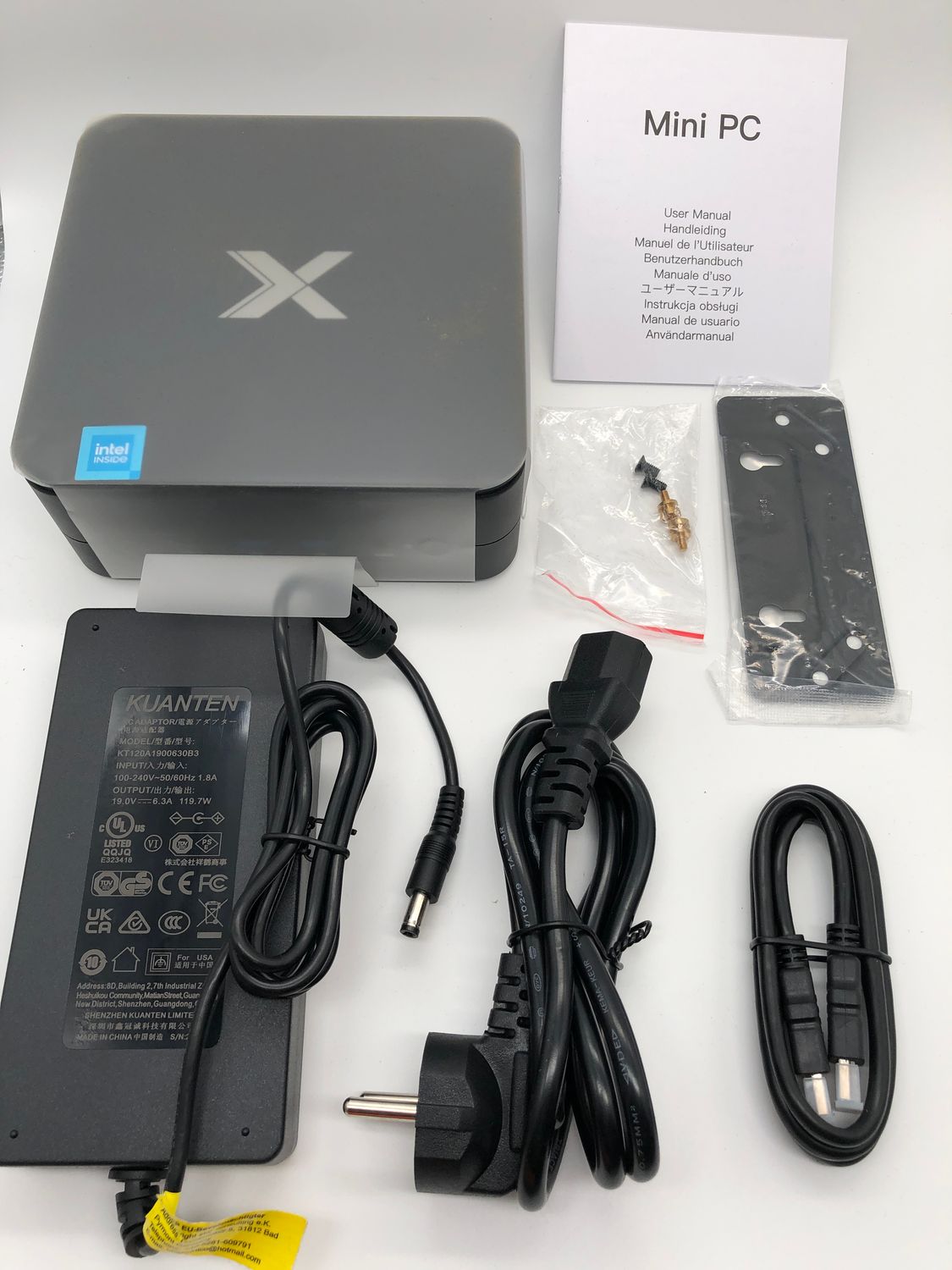 Mini PC Raptor Lake i7-13620H (do 4,9 GHz), łącznie 10 rdzeni, 32 GB R
