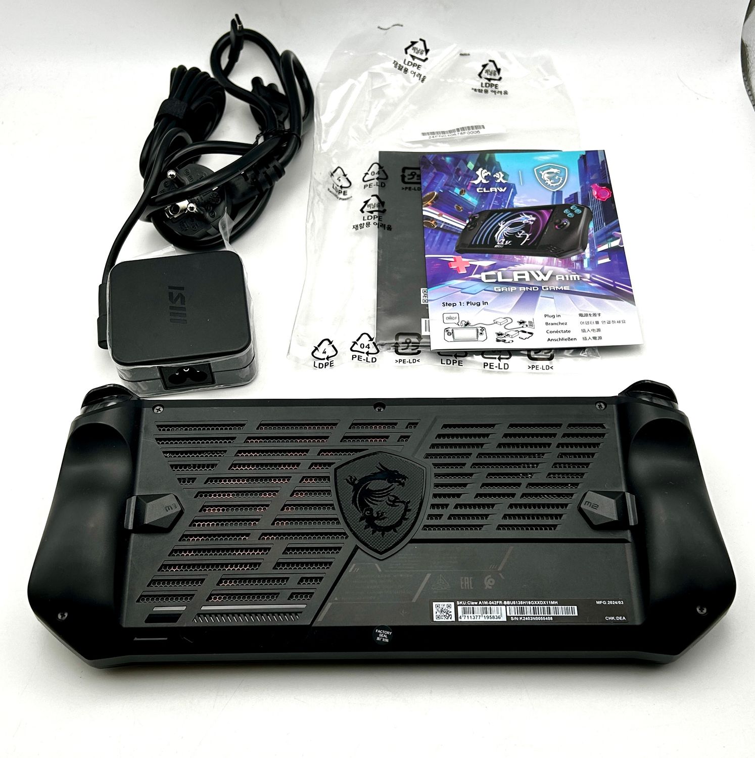 MSI Claw A1M-042FR – przenośna konsola do gier
