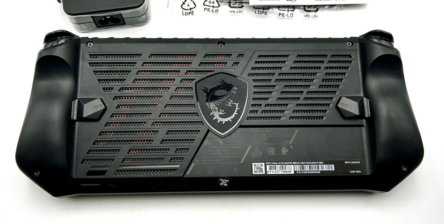 MSI Claw A1M-042FR – przenośna konsola do gier