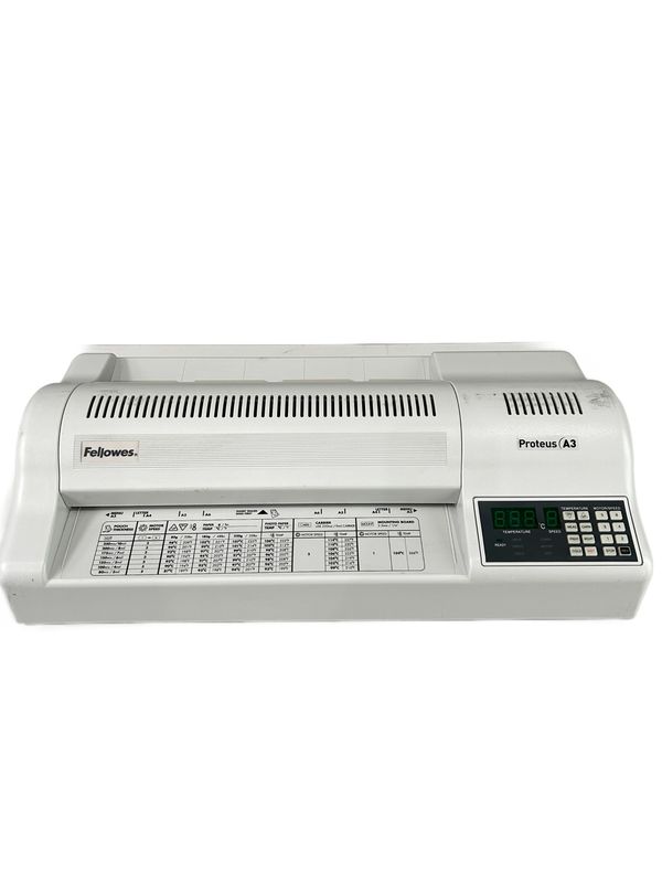 Fellowes 5709001 Laminator Proteus A3, 95 cm/min, 6 rolek