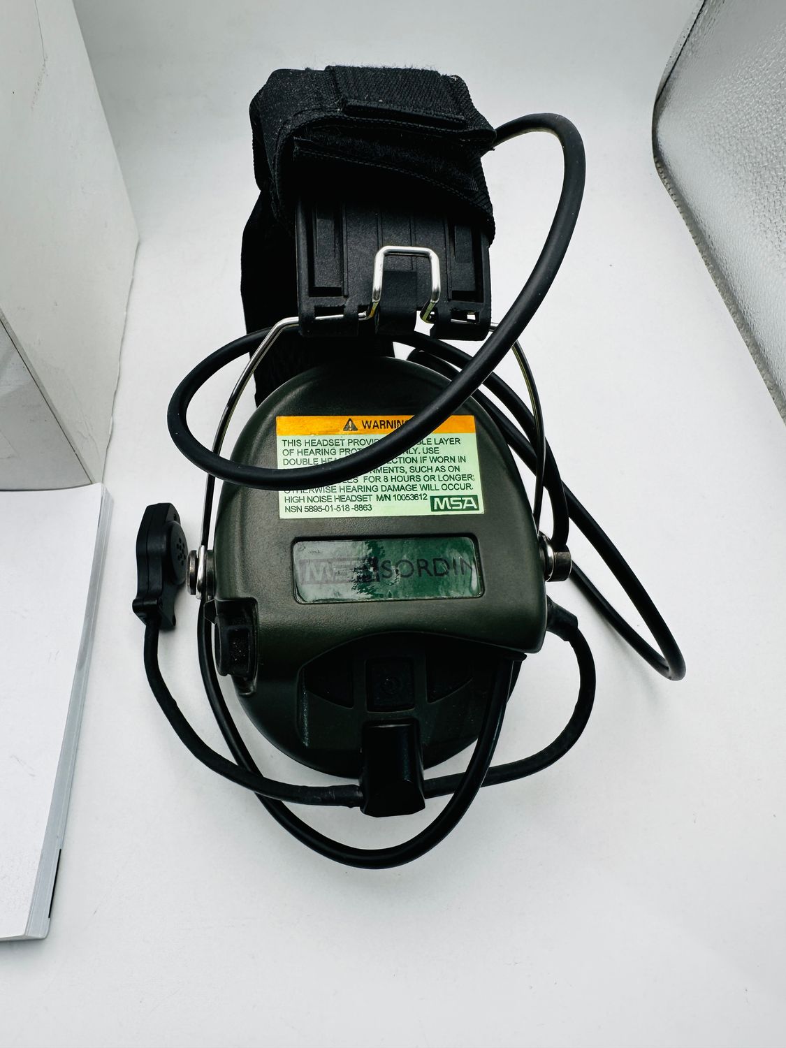 Ochronniki słuchu Sordin MIL CC -3 z kapsułami – 74332-06-S