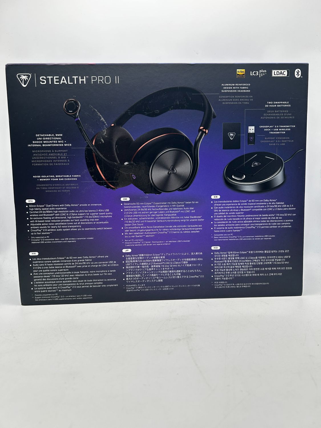 Turtle Beach Stealth Pro II Wireless Premium zestaw słuchawkowy
