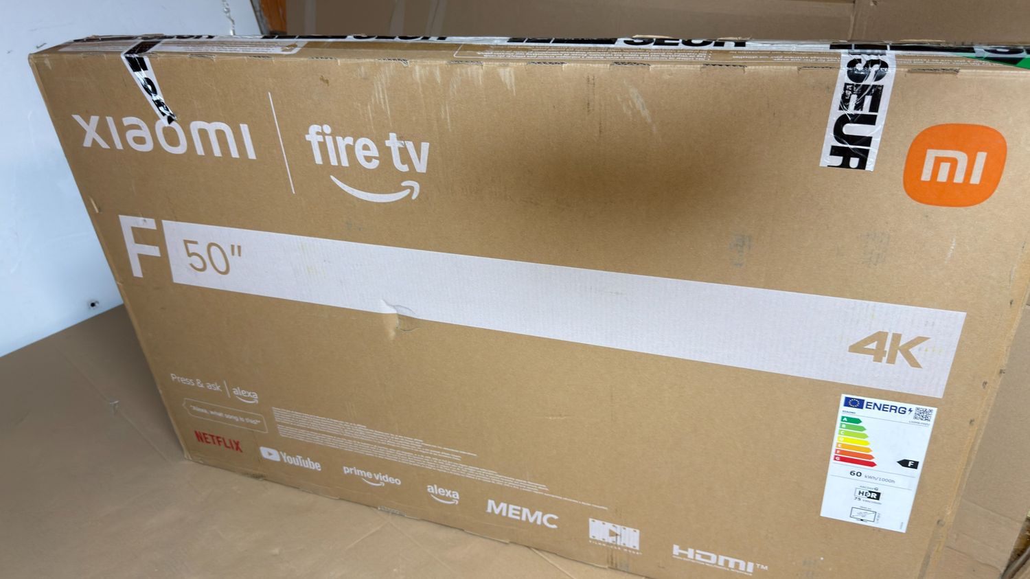 XIAOMI TV F 50 – 50 cali, 4K UHD, Smart TV z Fire TV