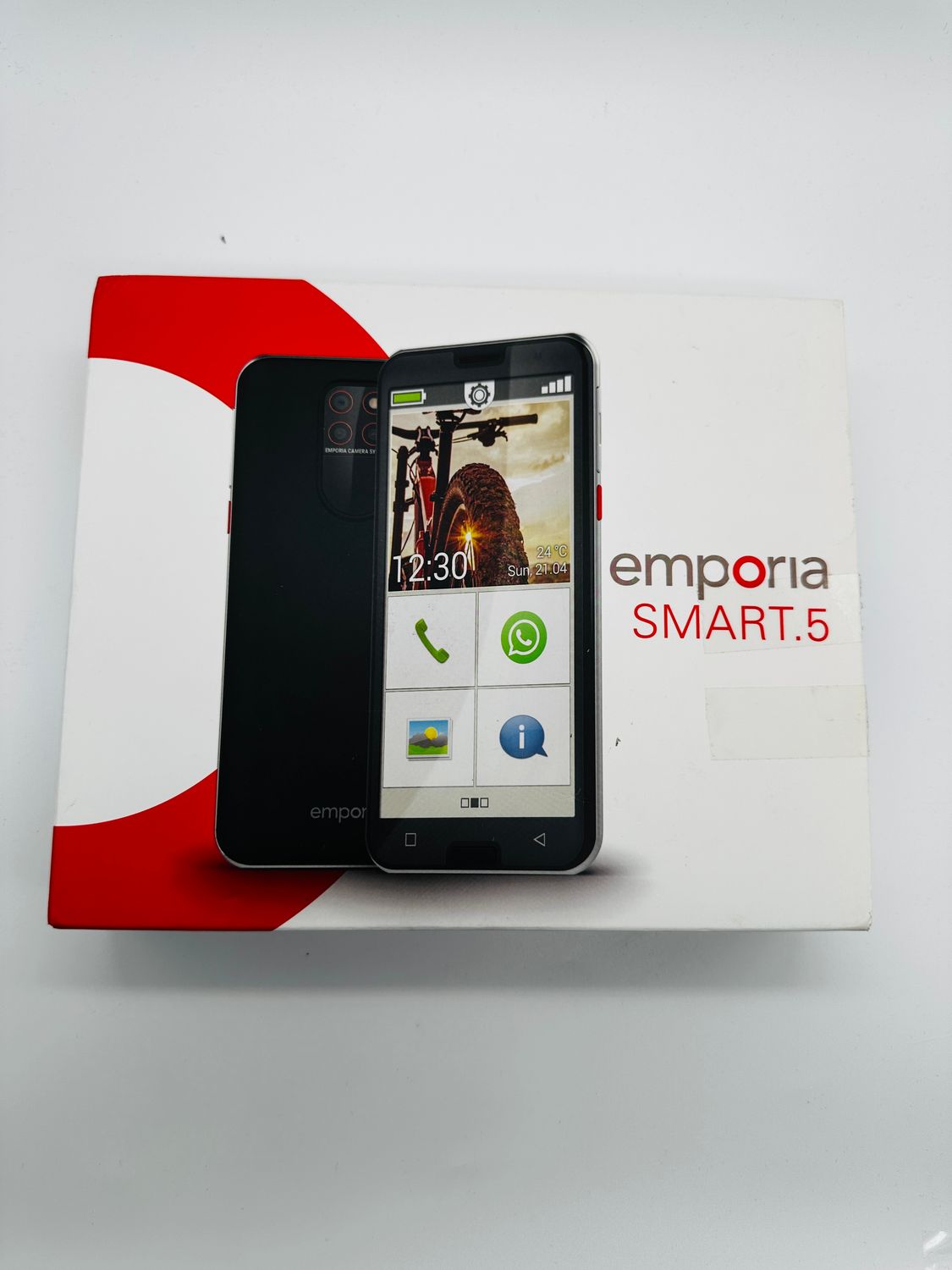 emporia Smart.5 telefon komórkowy dla seniorów 4G VoLTE | smartfon dla