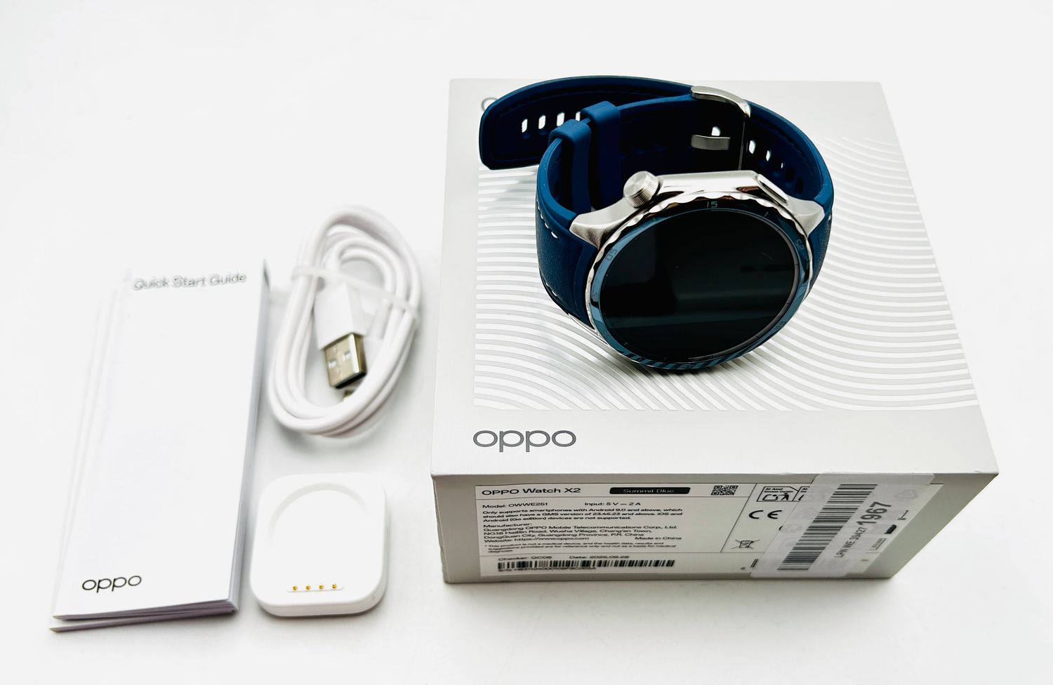 OPPO Watch X2 – inteligentny zegarek z AMOLED i GPS