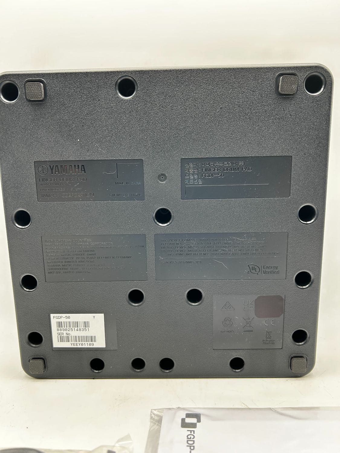 Yamaha FGDP-50 Finger Drum Pad