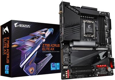 GIGABYTE Z790 AORUS Elite AX Płyta główna - Obsługuje procesory Intel®