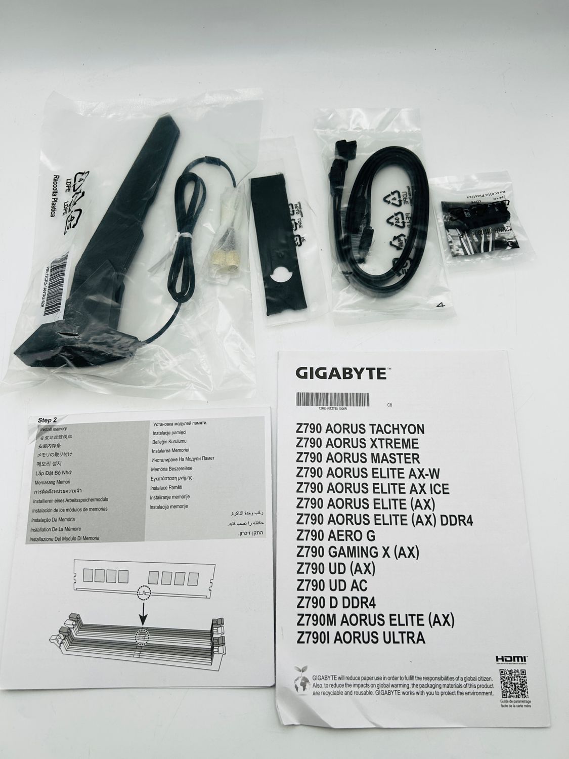 GIGABYTE Z790 AORUS Elite AX Płyta główna - Obsługuje procesory Intel®