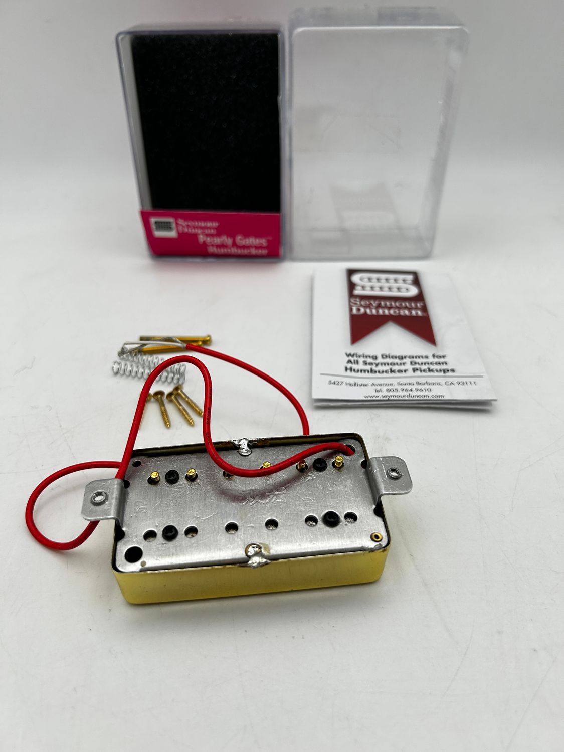 Seymour Duncan Micro SH-PG1B-G mostek, złoty