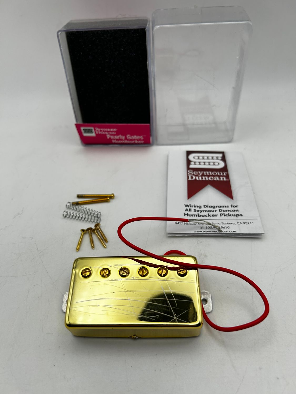 Seymour Duncan Micro SH-PG1B-G mostek, złoty