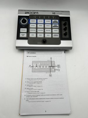 Zoom V3 – multiefekt do wokalu